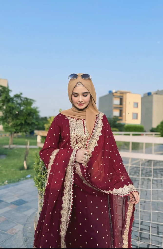 BAROQUE LUXURY EMBRIODERD CHIFFON 3PC E#002