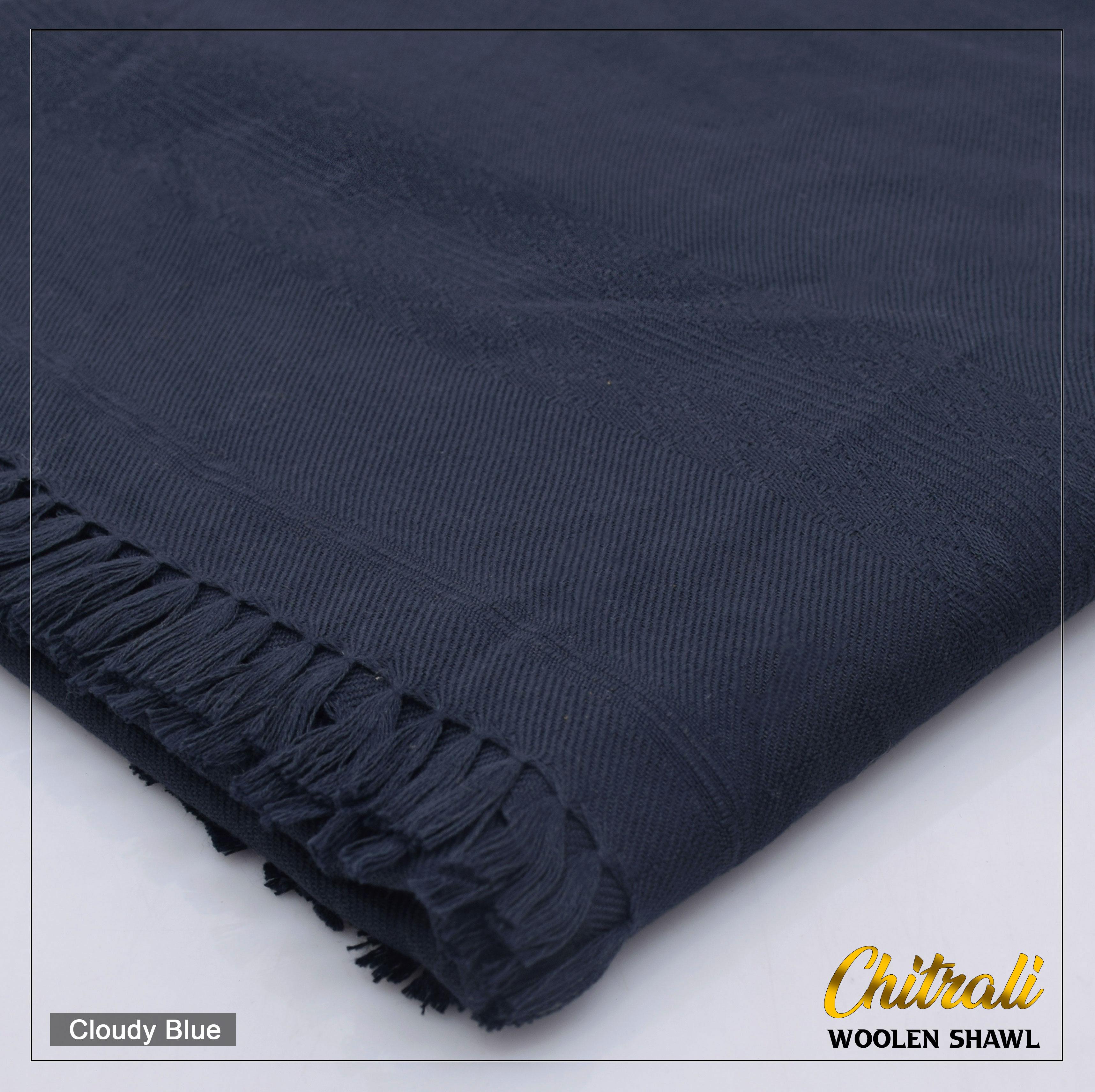 Handmade Pure Chitrali Wool Shawl H#008