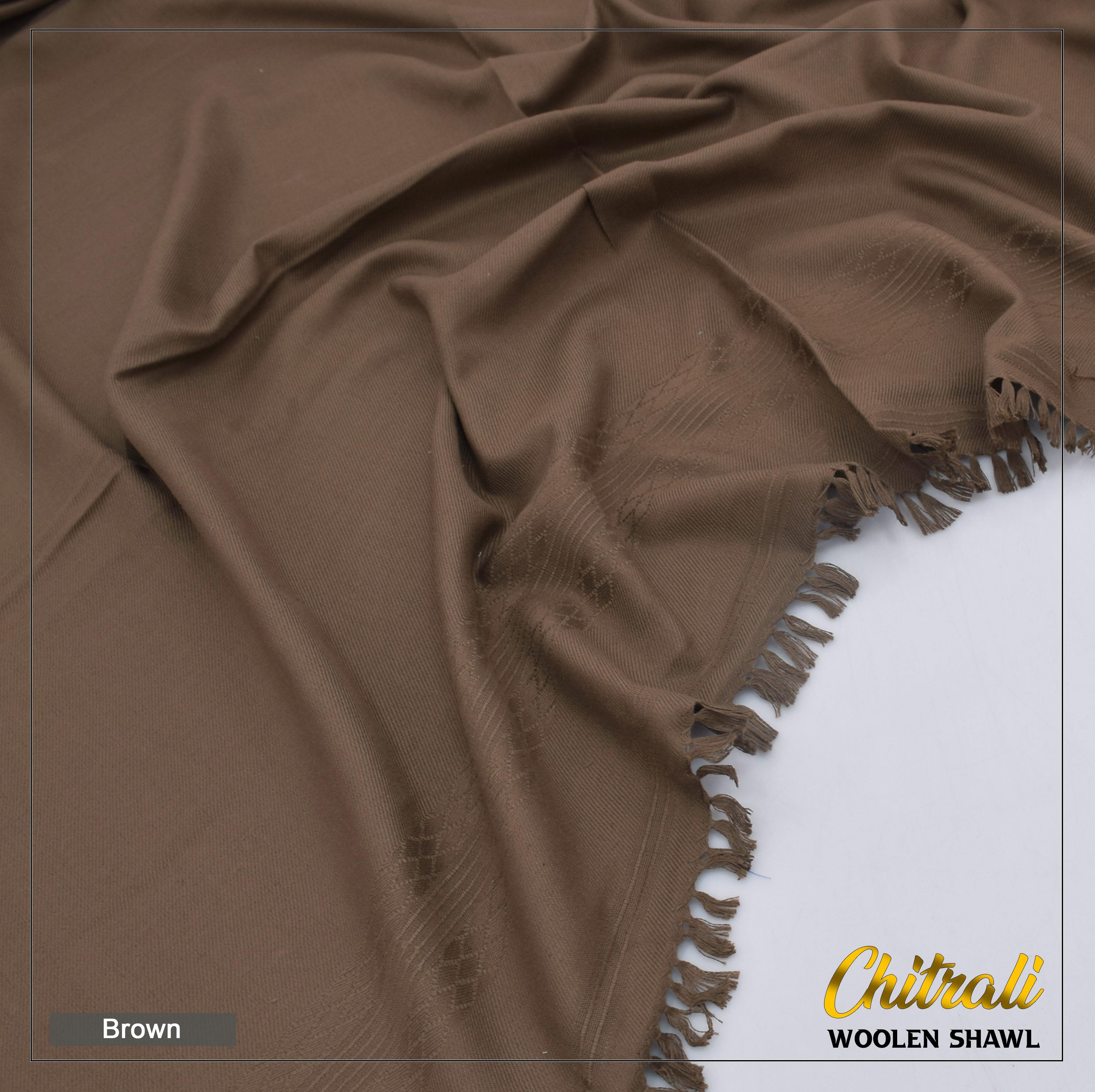 Handmade Pure Chitrali Wool Shawl H#007