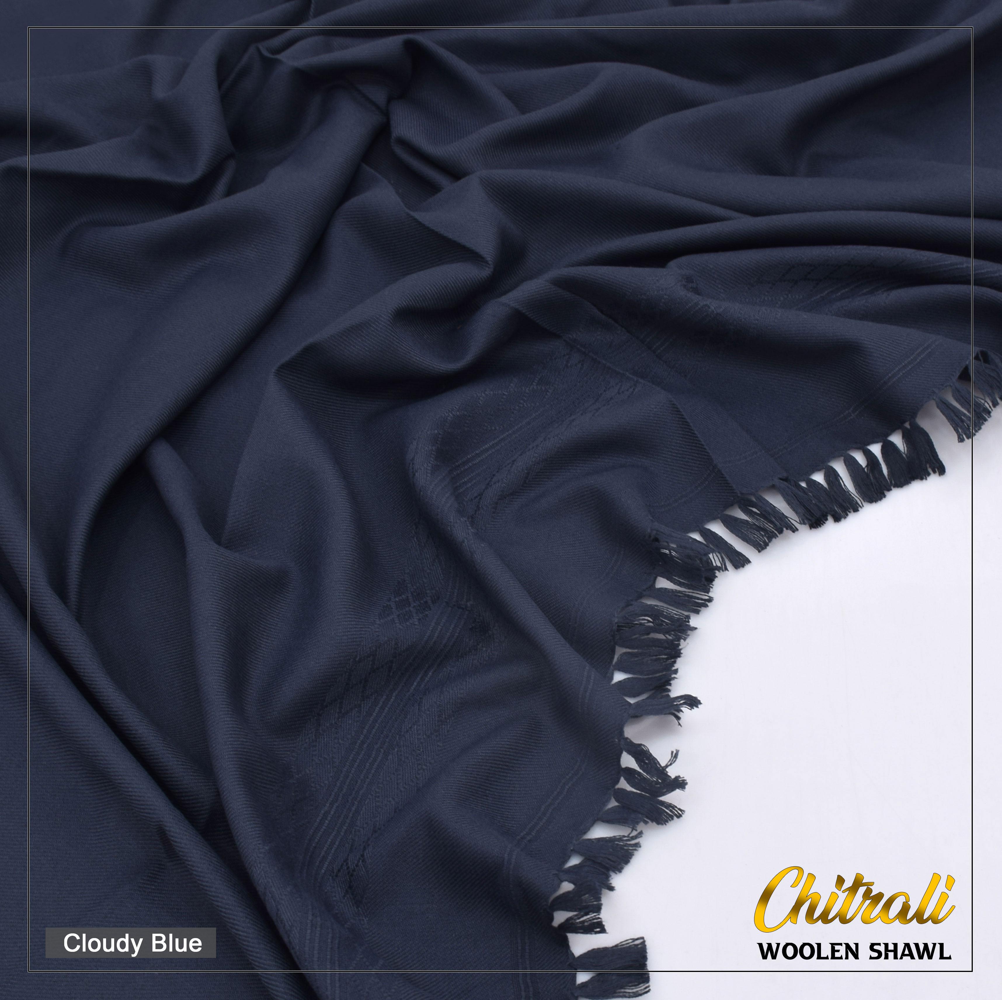 Handmade Pure Chitrali Wool Shawl H#008