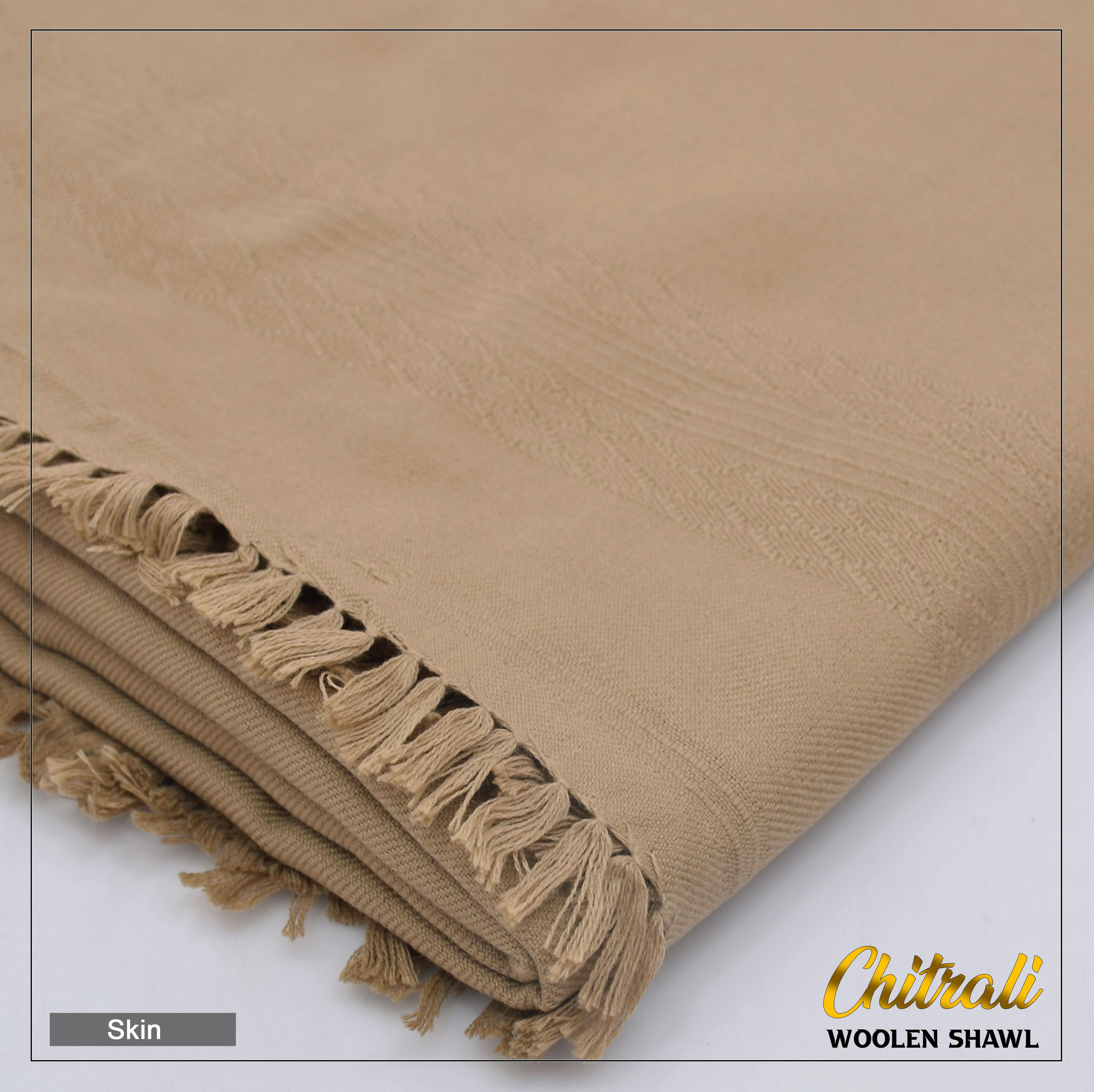 Handmade Pure Chitrali Wool Shawl H#004