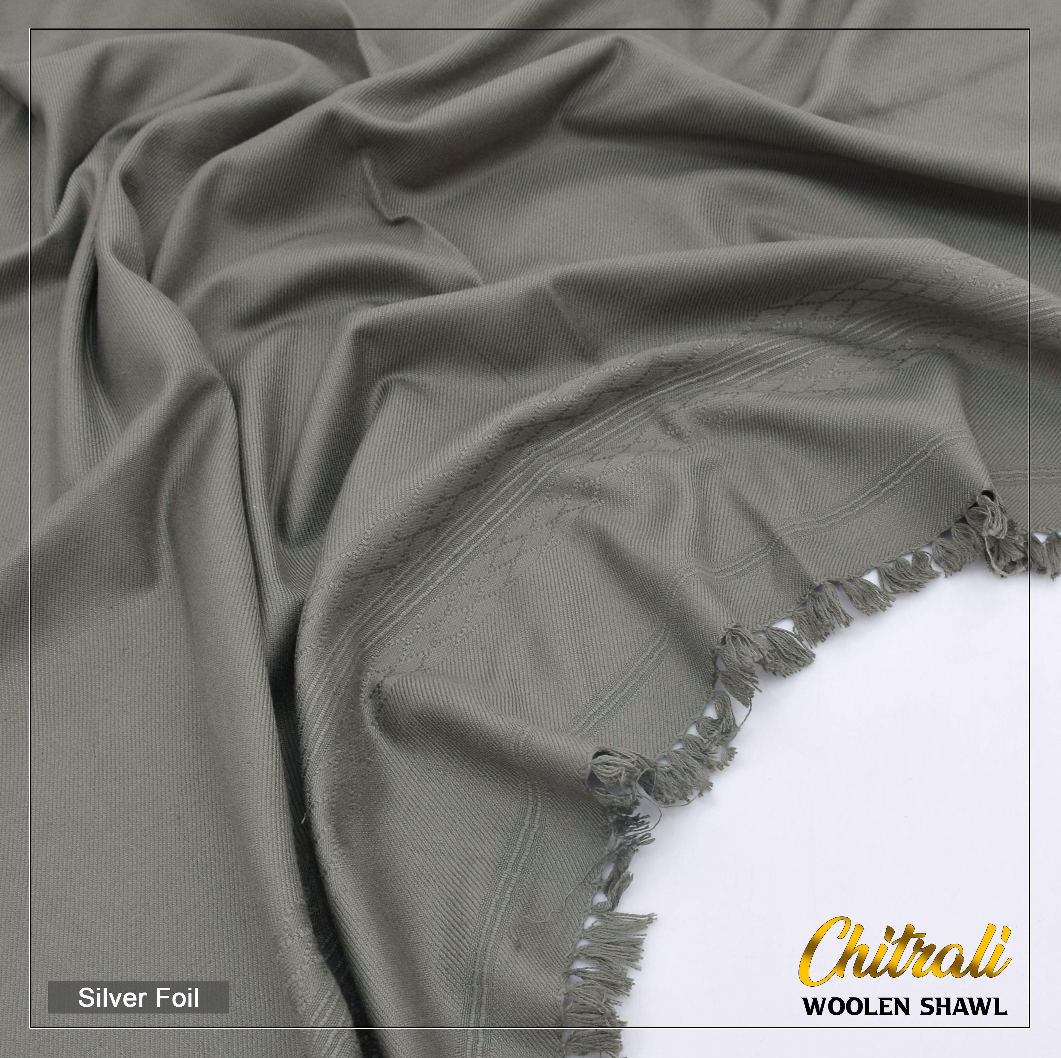 Handmade Pure Chitrali Wool Shawl H#002