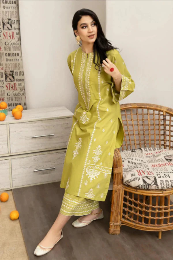 Urge D#010 – Luxury 3pc Dhanak Suit with Wool Shawl