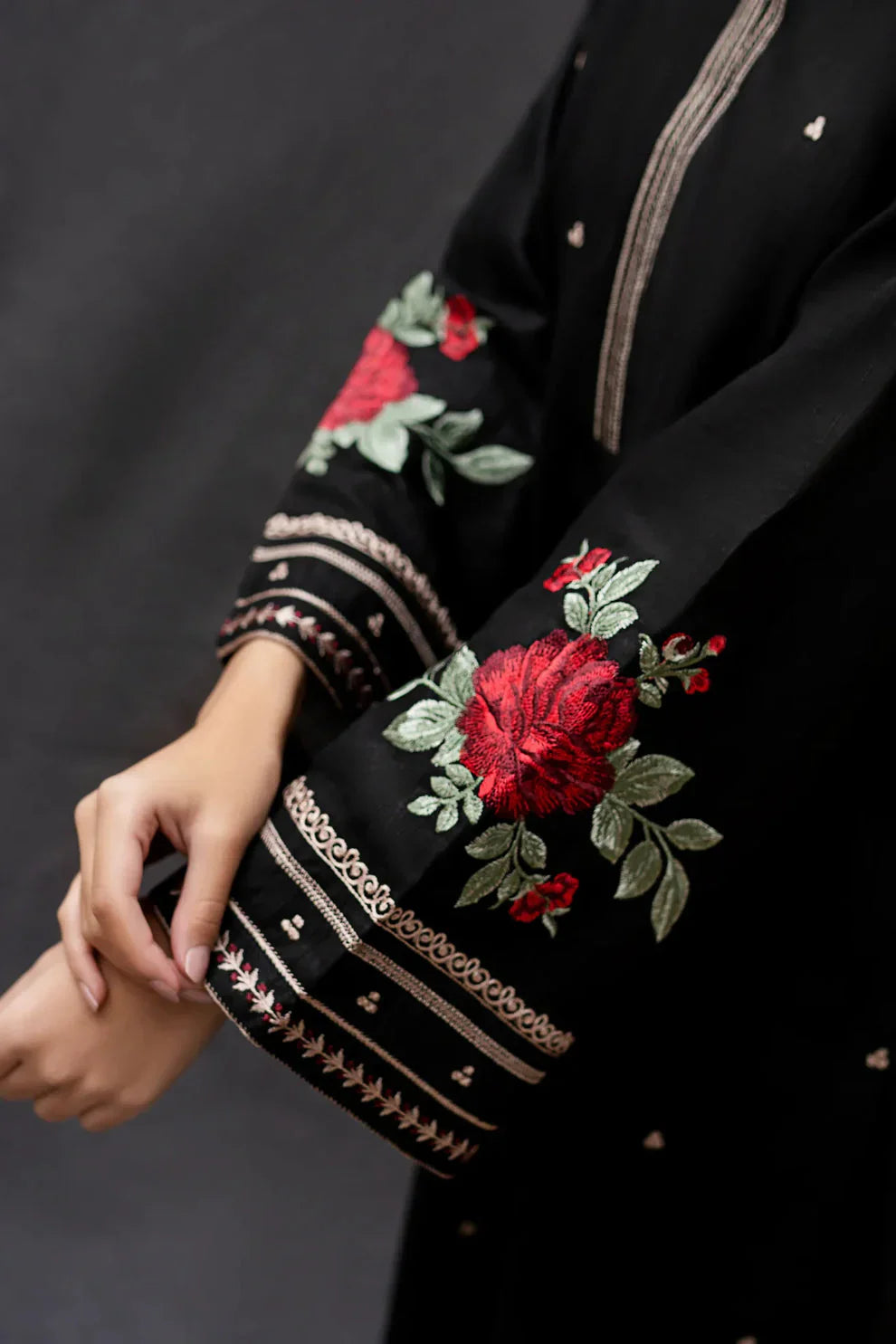 UrgeD#041 – Luxury 3pc Dhanak Suit with Wool Shawl